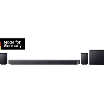 Soundbar Samsung Q-Serie HW-Q995GF 11.1.4-Kanal Soundbar černá Bluetooth®, Dolby Atmos® , vč. bezdrátového subwooferu, upevnění na zeď, Wi-Fi
