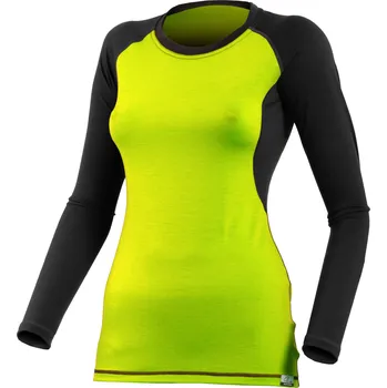 Dámské termoprádlo DITA dámské merino triko - Žlutá 6980 / L / Žlutá