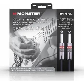 elektrický kabel Monster Classic Instrumentální kabel J/J 3,6 m