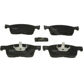 Brzdový systém Sada brzdových destiček, kotoučová brzda HART 256 517