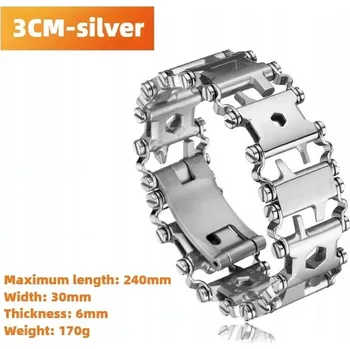 Šperk Multifunkční náramek na nářadí náramek z nerezové oceli