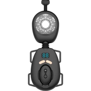 Rimba Toys Orgastobator 06 Male Masturbator with Swing Function Black