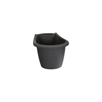 okap Květináč na okapový svod BELT 22 cm antracit