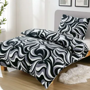 Povlečení Jemné mikroplyš povlečení Homa DEBORAH MONO 140x200 cm