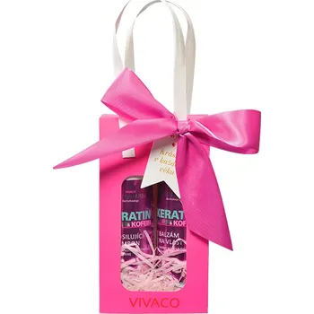 Kosmetická sada Dárková sada Keratin šampon+balzám na vlasy