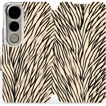 Pouzdro na mobilní telefon Flipové pouzdro Mobiwear - Vivo V50 Lite - VA52S V koruně stromu (Knížkové flip pouzdro, obal, kryt na mobil Vivo V50 Lite - VA52S V koruně stromu, materiál Umělá kůže + TPU - ochrana 360°, stojánek, silikonová vanička, magnetické zavírání)