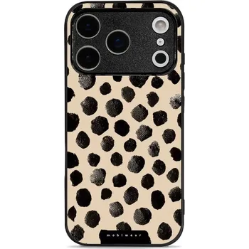 Pouzdro na mobilní telefon Lesklý kryt Mobiwear Glossy - Apple iPhone 17 Pro - GA50G Černé puntíky (Prémiové lesklé pouzdro, obal, kryt Mobiwear Glossy na mobil Apple iPhone 17 Pro - GA50G Černé puntíky, materiál Plast + TPU silikon - krytí po všech stranách, neošoupatelný potisk,)