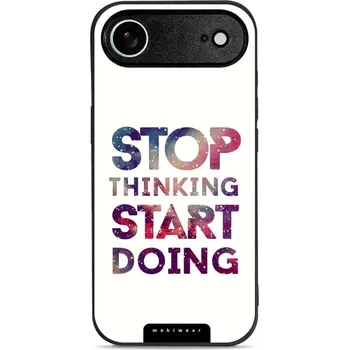 Pouzdro na mobilní telefon Lesklý kryt Mobiwear Glossy - Apple iPhone Air - G078G Start doing (Prémiové lesklé pouzdro, obal, kryt Mobiwear Glossy na mobil Apple iPhone Air - G078G Start doing, materiál Plast + TPU silikon - krytí po všech stranách, neošoupatelný potisk, tenké)