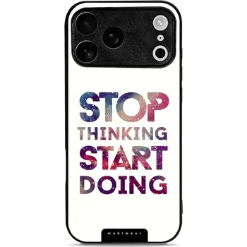 Pouzdro na mobilní telefon Lesklý kryt Mobiwear Glossy - Apple iPhone 17 Pro Max - G078G Start doing (Prémiové lesklé pouzdro, obal, kryt Mobiwear Glossy na mobil Apple iPhone 17 Pro Max - G078G Start doing, materiál Plast + TPU silikon - krytí po všech stranách, neošoupatelný)