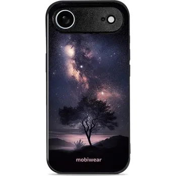 Pouzdro na mobilní telefon Lesklý kryt Mobiwear Glossy - Apple iPhone Air - G005G Strom s galaxií (Prémiové lesklé pouzdro, obal, kryt Mobiwear Glossy na mobil Apple iPhone Air - G005G Strom s galaxií, materiál Plast + TPU silikon - krytí po všech stranách, neošoupatelný potisk,)
