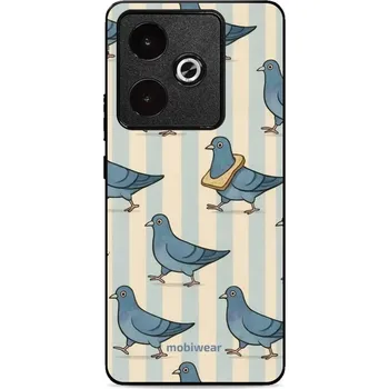 Pouzdro na mobilní telefon Lesklý kryt Mobiwear Glossy - Realme GT 7T - GP91G Holubi (Prémiové lesklé pouzdro, obal, kryt Mobiwear Glossy na mobil Realme GT 7T - GP91G Holubi, materiál Plast + TPU silikon - krytí po všech stranách, neošoupatelný potisk, tenké provedení, možnost)