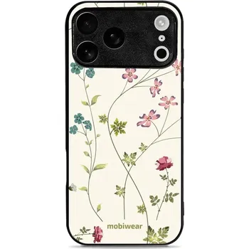 Pouzdro na mobilní telefon Lesklý kryt Mobiwear Glossy - Apple iPhone 17 Pro Max - G035G - Tenké rostlinky s květy (Prémiové lesklé pouzdro, obal, kryt Mobiwear Glossy na mobil Apple iPhone 17 Pro Max - G035G - Tenké rostlinky s květy, materiál Plast + TPU silikon - krytí po všech)