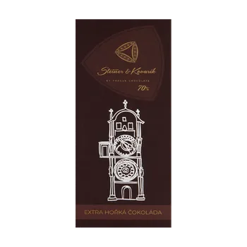 Čokoláda Pražská čokoláda Hořká čokoláda 45 g