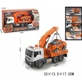 autíčko Auto autopřepravník s navijákem (světlo a zvuk)