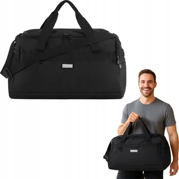 Sportovní taška Hil å nke černá cordura 1 komora