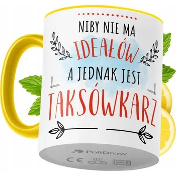 Hrnek Polidraw Hrnek Polidraw Pro Taxikáře jako Dárek, keramický, 330 ml