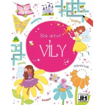 interaktivní kniha Jiri Models Blok aktivit - Víly