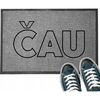 Rohožka VSTUPNÍ ROHOŽKA ŠEDÁ | 40X60 ODOLNÁ MONOCHROMATICKÁ S POTISKEM SIEMA MIX VZORŮ