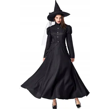 Karnevalový kostým STRÓJ CZAROWNICY DLA KOBIET MAGICZNE PRZEBRANIE HALLOWEEN L AETURNA