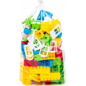 ostatní stavebnice Stavebnice - Stavební kostky, 129 dílků, v sáčku