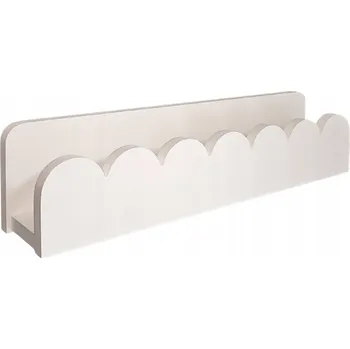 police Police MDF deska Moliland 58 x 11,6 cm bílá