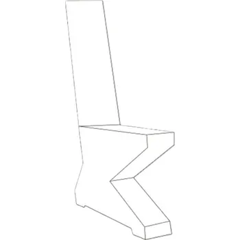 Zahradní lavice Lavička s opěrkou noha Ferobet, 80 x 55,5 x 10,5 cm, Sand přírodní