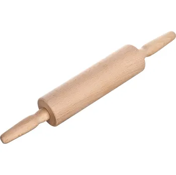Váleček na těsto váleček na těsto obouruč. BRILLANTE 39x6cm dřev.