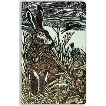 Cizojazyčná kniha Angela Harding: Hidden Hares (Soft Touch Journal)