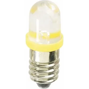Žárovka Žárovka indikační (kontrolka) LED E10 žlutá 3V, 12mA