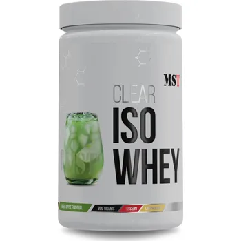 Protein MST® Nutrition Clear Iso Whey - zelené jablko 300 g