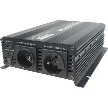 Měnič napětí Měnič napětí 24V/230V 1600W, Soluowill NM1,6K,modifikovaná sinusovka