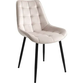 Jídelní židle Jídelní židle NORMAN sametová, béžová