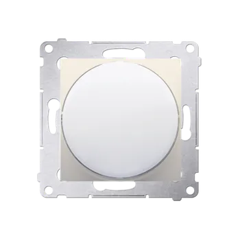 Elektrická zásuvka Signalizátor světelný LED (přístroj s krytem), bílé světlo, Simon 54, barva krémová