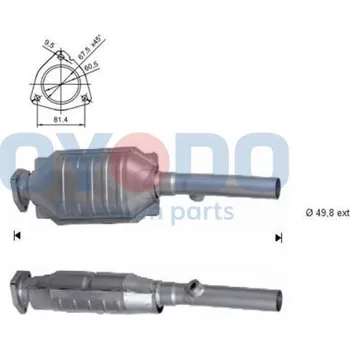 Katalyzátor Katalyzátor OYODO 10N0019-OYO