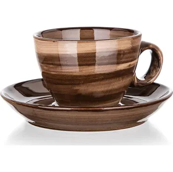 šálek + podšálek 90ml PALAS keramický HN