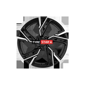 Alu kolo MAM RS5 6,5x16 4x108 ET20 BLACK FRONT POLISH