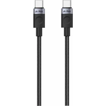 Kabel iPEAX 90010105 USB-C/USB-C 1,5m Black