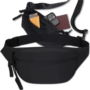 Outdoorové zavazadlo EdiBazzar Ledvinka Aunarius černá One size