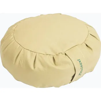 Polštář Meditační polštář JadeYoga Organic Cotton Round Zafu Meditation Cushion khaki