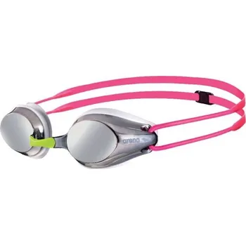 Plavecké brýle Juniorské plavecké brýle Arena TRACKS UNI Růžová, Reflexní neon, Stříbrná