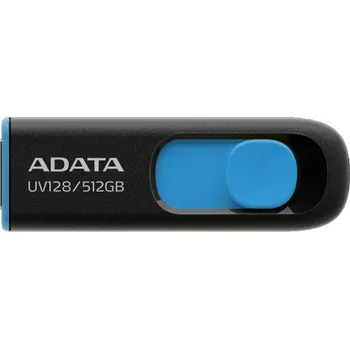 USB flash disk Adata Flash disk UV128 512GB USB 3.2 Gen1 černý - modrý