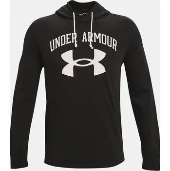 Pánská mikina Pánská mikina UNDER ARMOUR RIVAL TERRY BIG LOGO HD - černá XL