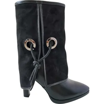 Dámské kozačky Kotníkové slouchy kozačky Gai Mattiolo micro Black Velikost: 37