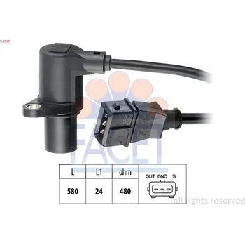 Kliková hřídel Generátor impulsů, klikový hřídel FACET 9.0297