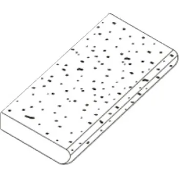 Venkovní dlažba Bazénový lem Ferobet Ardezia 60 x 30/31 x 4,5 cm, Kovová