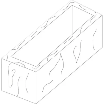 Truhlík Truhlík Ferobet Dřevěný program, 78 x 28 x 18,5 cm, Staré dřevo