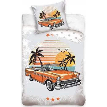 Povlečení Sada povlečení Carbotex 140 x 200 cm oranžová