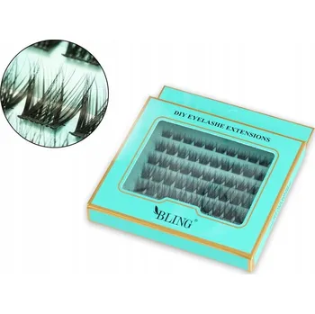 Umělé řasy Umělé řasy pro bonding metodu Bling FD-24 C CURL #2103-04