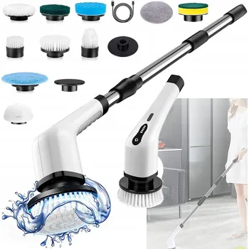 Elektrický kartáč na podlahu bílá