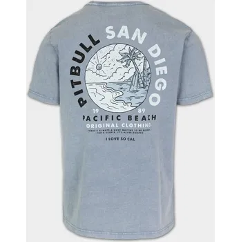 Pánská móda PitBull West Coast Triko PLANET SURF - modré XXL